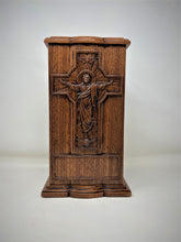 Load image into Gallery viewer, Jesus Ascension Urn for Human Ashes / Jesus Cross Catholic Urn