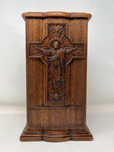 Load image into Gallery viewer, Jesus Ascension Urn for Human Ashes / Jesus Cross Catholic Urn