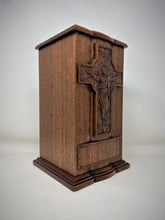 Load image into Gallery viewer, Jesus Ascension Urn for Human Ashes / Jesus Cross Catholic Urn