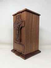 Load image into Gallery viewer, Jesus Ascension Urn for Human Ashes / Jesus Cross Catholic Urn