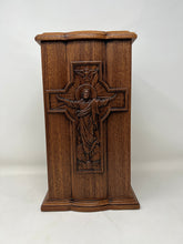 Load image into Gallery viewer, Jesus Ascension Urn for Human Ashes / Jesus Cross Catholic Urn