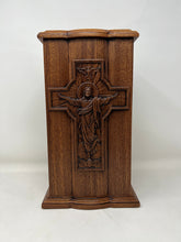 Load image into Gallery viewer, Jesus Ascension Urn for Human Ashes / Jesus Cross Catholic Urn