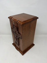 Load image into Gallery viewer, Jesus Ascension Urn for Human Ashes / Jesus Cross Catholic Urn