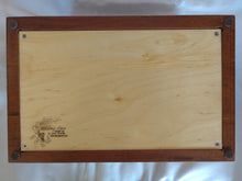 Load image into Gallery viewer, Handmade Carved Memorial Cremation Urn Ornate Carving of the Virgin Mary