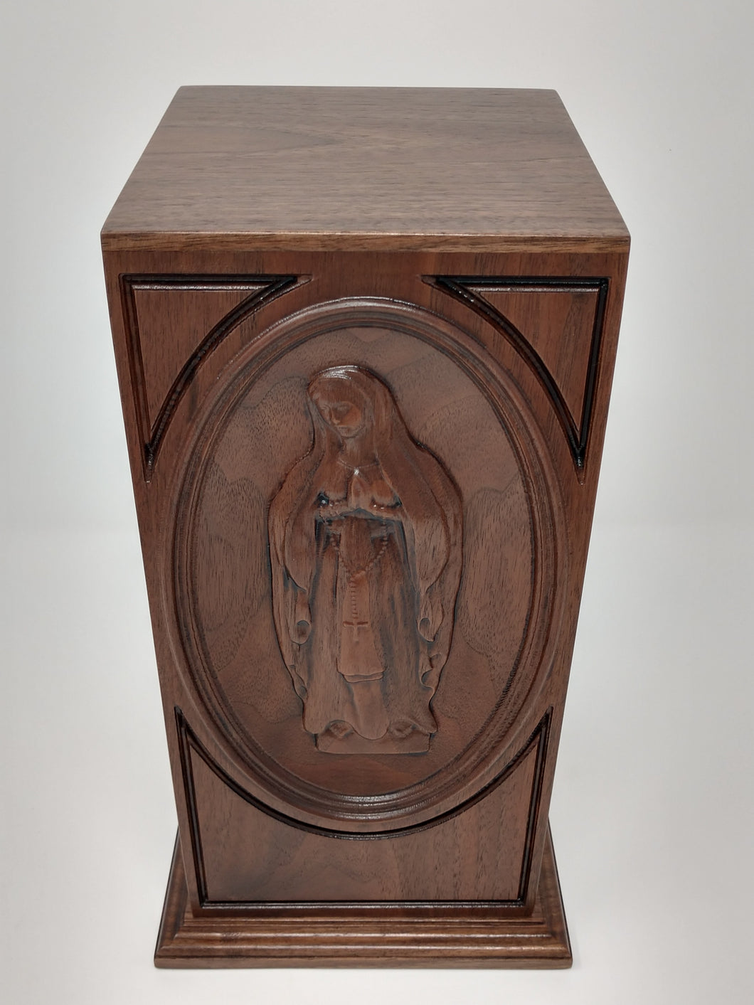 Virgin Mary Cremation Urn for Human Ashes