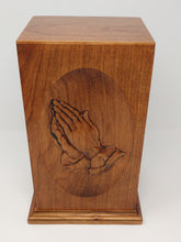 Load image into Gallery viewer, Praying Hands Cremation Urn for Human Ashes
