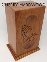 Load image into Gallery viewer, Praying Hands Cremation Urn for Human Ashes
