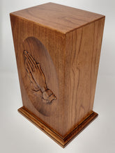 Load image into Gallery viewer, Praying Hands Cremation Urn for Human Ashes
